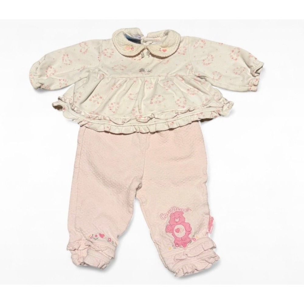 Vintage Care Bears baby set 2 piece 6/9 months